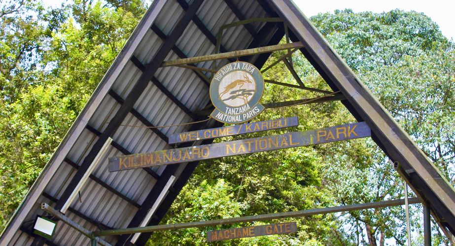 Entrance Gate Kilimanjaro trekking